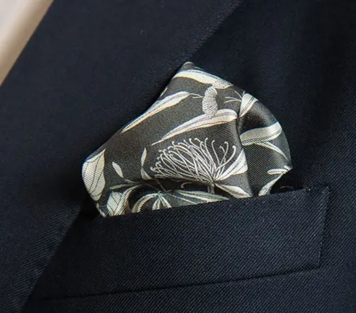 Picture of Noone, Pocket Square (35x35cm)- Native Dark Size One
